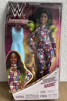 Mattel - WWE Superstars - Superstar Fashions Naomi - кукла